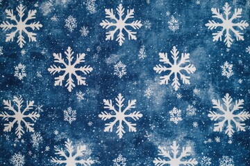 Wall Mural - Snowflake Pattern Close Up