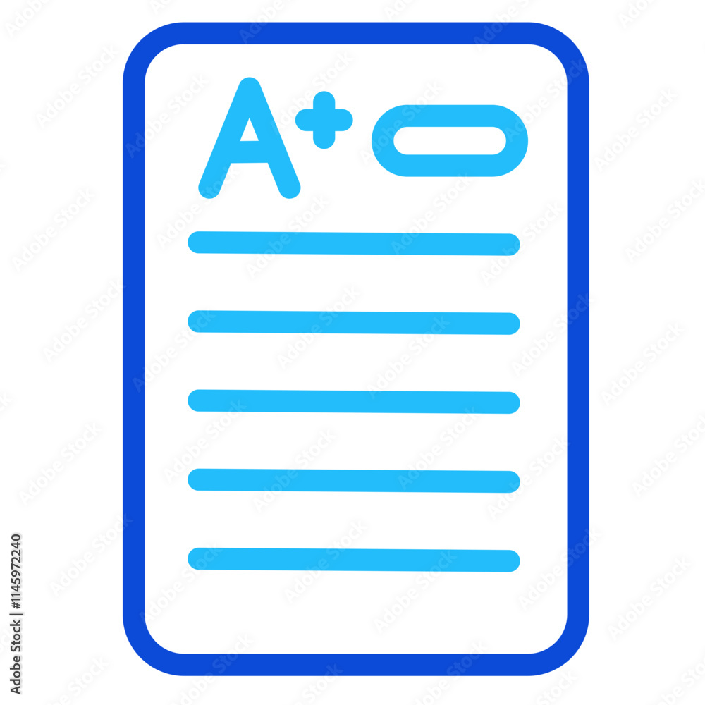 Assessment Duoline Icon