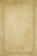 © eleonora_77 - Old grunge paper background with old-fashioned border.