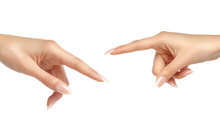 elegant female hands, nails, gestures, touch, elegance, beauty, manicure, care, soft, skin