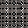 © Michel - Modern Geometric Pattern: Black, White, and Gray Abstract Design