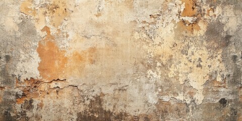 Leinwandbilder - Textured grunge vintage brown cement wall showcases a unique background ideal for various creative projects. The brown cement wall texture adds a rustic element to any design.