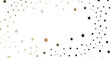 © vegefox.com - Gold and Black Stars on White Background