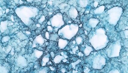 Aufkleber - Intricate Frozen Blue Ice Crystals Texture. Abstract Frozen Web of Natural Ice Formation, Perfect for Winter Design Concepts, Snow Themed Decor, and Cold Weather Art Inspiration