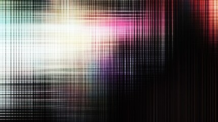 Poster - An abstract image featuring blurred lines and colors, creating a sense of motion and depth.