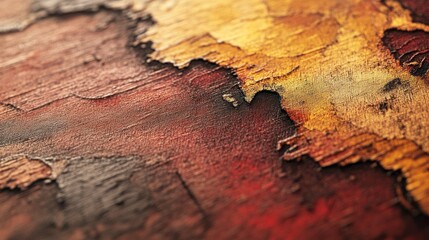 Aufkleber - Close-up of textured, colorful surface resembling abstract art or natural formations.
