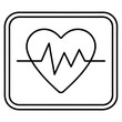 © MdMijanur - Heart Rate Monitor Icon Vector