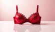 © iLegal Tech - a close up of a red bra with a lace trim