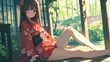 © てんぷら - アニメ調の日本人美少女の様々なシーン_表情