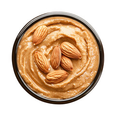 Yummy Almond Butter Crunchy Isolated On Transparent Background 