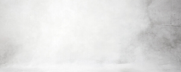 Wall Mural - Gradient in white and gray tones, this background combines grainy textures and watercolor effects for a balanced, elegant look. Ideal for graphic designs, business materials, and digital backdrops.