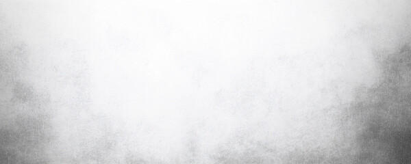 Wall Mural - Clean white and gray gradient background with subtle grainy texture and soft watercolor effects. Perfect for minimalistic designs.
