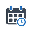© Visual language - Calendar Time Planner Icon