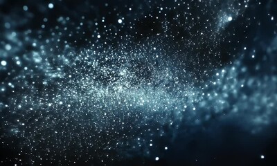 Wall Mural - A mesmerizing cosmic scene filled with sparkling stars and celestial beauty.