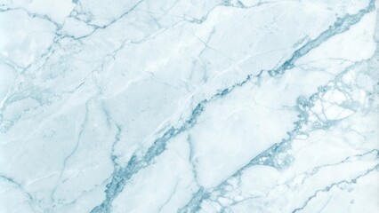 Aufkleber - A Textured Background of Light Blue Marble With Delicate Veining