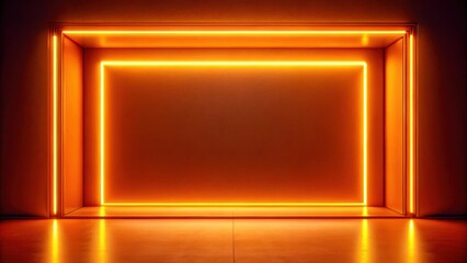 Wall Mural - Vibrant orange neon textured background, neon, bright, abstract, vibrant, texture, pattern, design, backdrop, glow