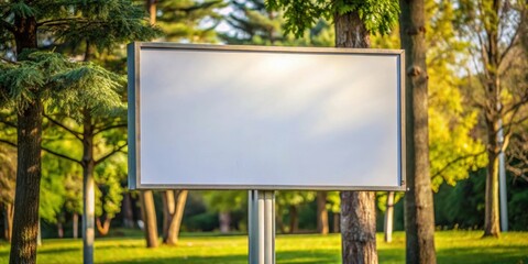 of a blank board sign, blank, board, sign,, concept, message, communication, announcement, display, design, template
