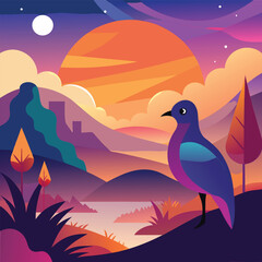 illustration of an landscape