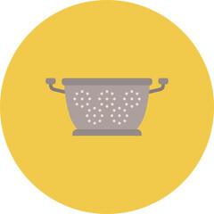 Wall Mural - Colander Icon