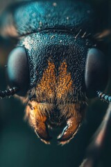 Canvas Print - Bug's Face Close Up