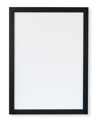 Wall Mural - black frame png mockup with design space
