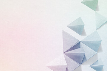 Wall Mural - pastel geometric template design element