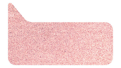 Wall Mural - glitter speech bubble transparent png