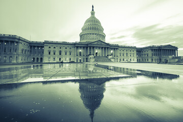 Wall Mural - US Capitol Building - Washington DC United States