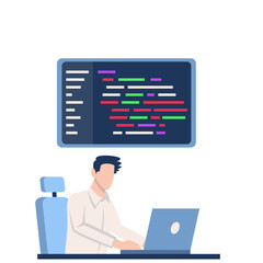 Programmer Illustration