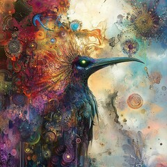 Canvas Print - portal of dream sweep, ever expanding light