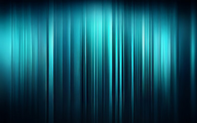 Leinwandbilder - Abstract background of vertical teal, blue, and dark blue stripes with a slight gradient.