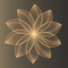 abstract fractal illustration for creative design