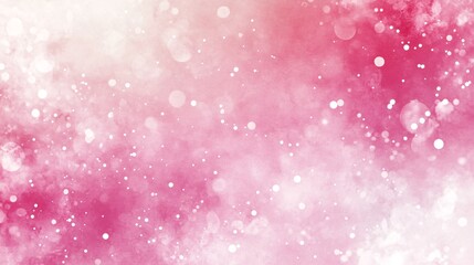 Fototapete - Soft Pink Abstract Background with Bokeh Effects and Gentle Blurred Texture