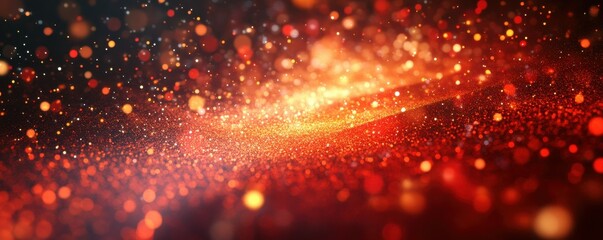 Wall Mural - abstract fireworks background and space for text