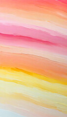 Wall Mural - vibrant sunset hues blend in abstract watercolor artwork