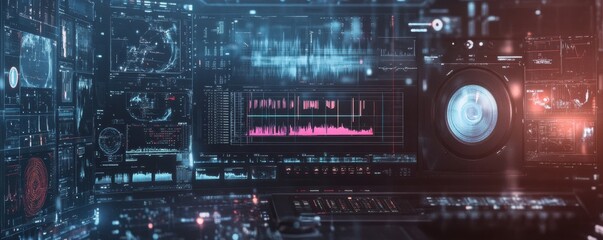 An interactive timeline showing the tools and features of video editing software for seamless post-production