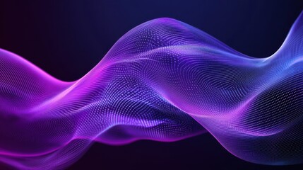 Wall Mural - a abstract purple technology background