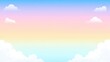 © Big9869 - Pastel Sky Dreamland Soft Clouds and Rainbow Hues