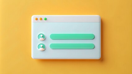 Minimalist Chatbot Interface, Simple Conversation, Clean UI Design, Digital Communication,  Modern Messaging App, Abstract Chat Screen,  Empty Chat Bubble,  Digital Dialogue,  Blank Message Box