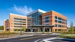© 路加 石 - Modern hospital isolation ward exterior showcasing advanced medical facilities and compassionate care, emphasizing the importance of health infrastructure in safeguarding public well-being