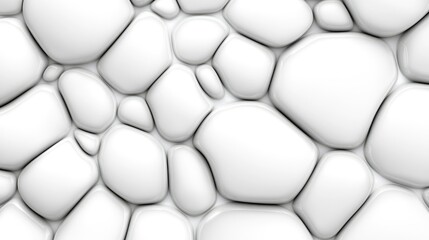 Wall Mural - Abstract White Pebble Texture Background