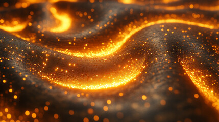 A dynamic flowing data technology background symbolizing chaotic information streams, visualizing the complexity and interconnectedness of modern data systems in a digital world

