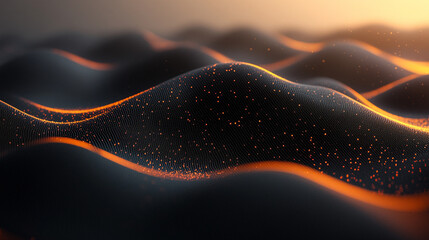 A dynamic flowing data technology background symbolizing chaotic information streams, visualizing the complexity and interconnectedness of modern data systems in a digital world

