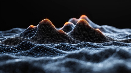 A dynamic flowing data technology background symbolizing chaotic information streams, visualizing the complexity and interconnectedness of modern data systems in a digital world

