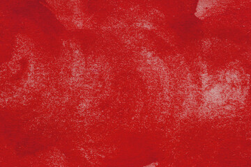 Aufkleber - Red watercolor texture. Watercolor red background painting. Abstract watercolor hand painted background.