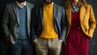 © Nuttamon - Confident Business Leaders Empowered by Power Symbols in Background - Authority and Leadership Concept