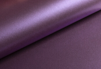 Poster - Deep purple paper texture with a pearlescent, metallic finish and a glowing gradient. The glossy, sleek surface in amethyst and lavender tones creates an elegant, minimalist design