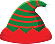 © Tartila - Red and green striped christmas elf hat with white ball at the tip, bringing festive cheer to holiday celebrations and adding a touch of magic to the season © Tartila - Red and green striped christmas elf hat with white ball at the tip, bringing festive cheer to holiday celebrations and adding a touch of magic to the season