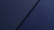 © Zillul Azad - Navy blue paper texture with minimalist design and luxury backdrop Rich material with clean sheet structure and dark gradient effect Modern, elegant spread