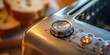 © PICK YOUR POV - A close-up of a toaster with bread slices, highlighting its settings and design.